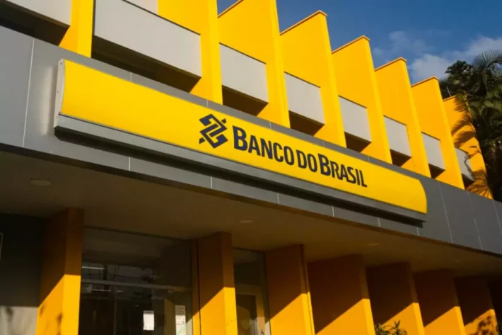 Fachada do Banco do Brasil (BBA3).