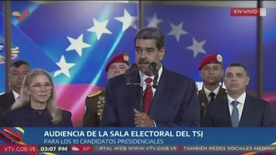 “Por que você está se escondendo?“, questiona Maduro após ausência de González no TSJ