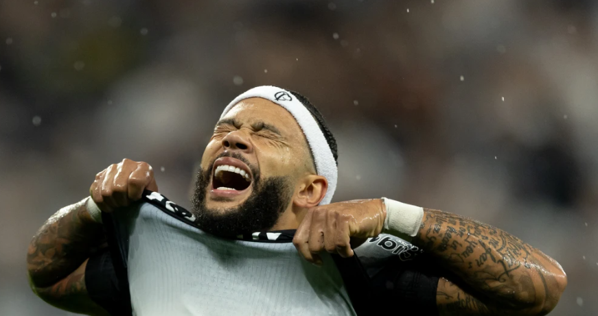 Memphis participa de um gol a cada 82 minutos em campo pelo Corinthians