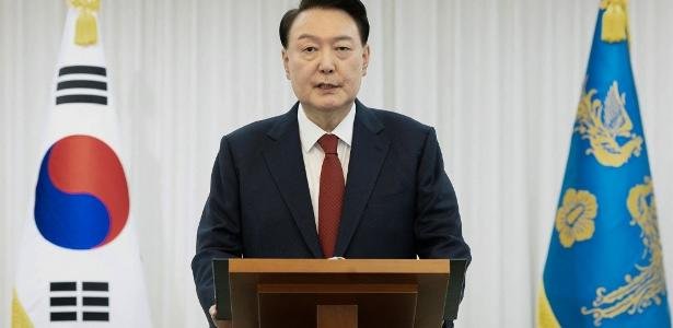 Presidente da Coreia do Sul, Yoon Suk Yeol é preso por tentativa de golpe